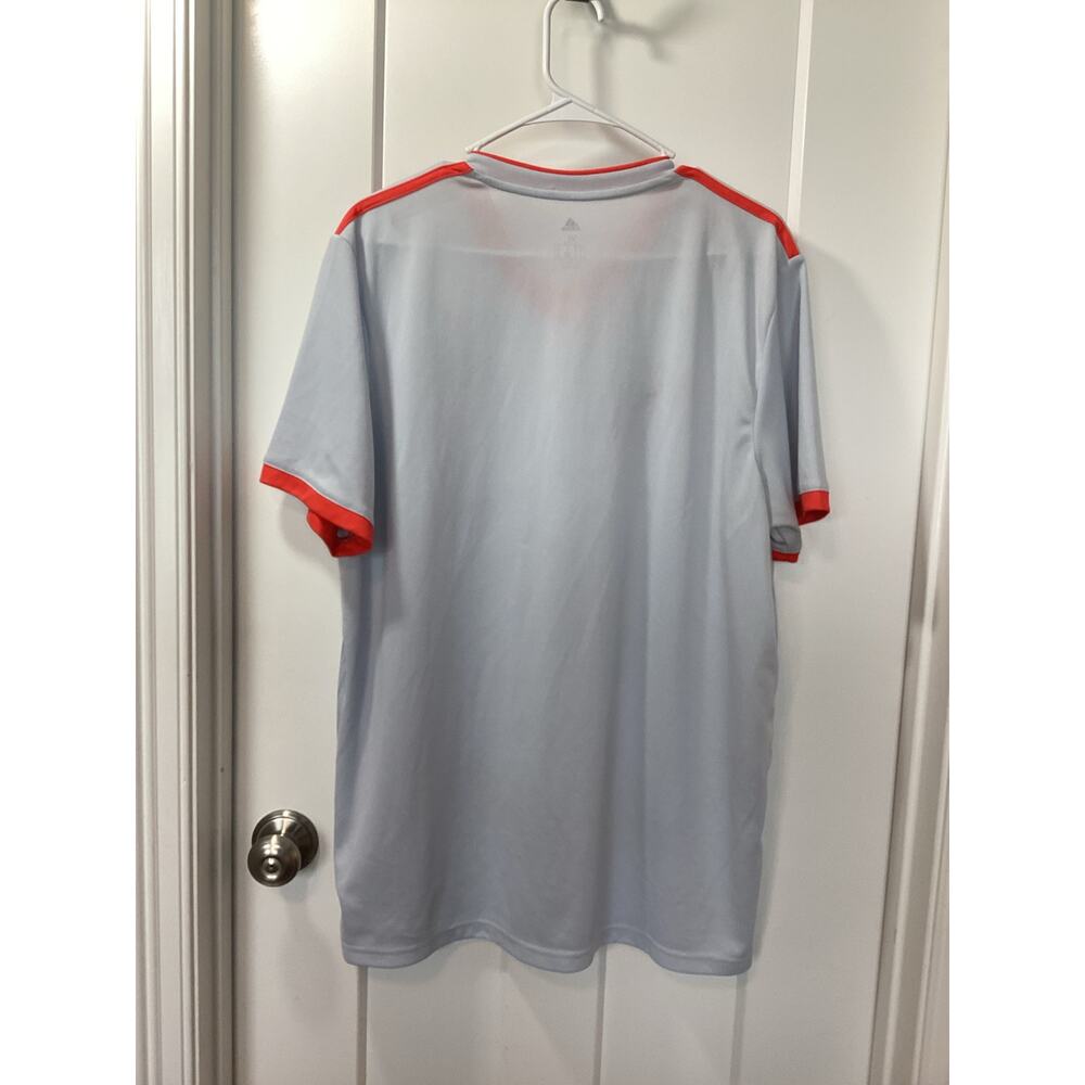 Adidas Men's Blue‎ Spain 2018 World Cup Jersey XL Climalite Soccer Shirt - Picture 7 of 10